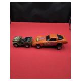 Buddy L Rebel and Army Jeep