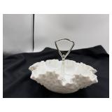 Vintage Fenton Hobb nail ruffled mount class