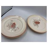 Eight old Holland, Poppy plates, three damaged