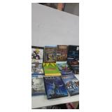 Anime blue ray and dvd assortment