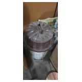 Small office garbage can with locking lid
