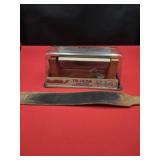 Tri-Hone 3 stone Sharpening System and Razor