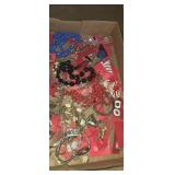 Costume jewelry assortment, hearings watches