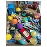 Lot of small toys figurines cars