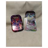 Pokï¿½mon Collectable Tin With Over 70 Cards
