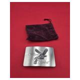 Wilson Combat Belt Buckle with velvet pouch