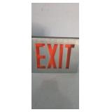 Plug in working exit sign