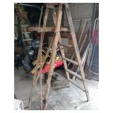 6 ft wooden painters ladder