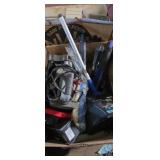 Windshield washing lawns, battery charger wheel