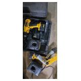 Dewalt battery powered drills with chargers