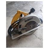 DeWALT  7 1/4 circular saw 120 volt