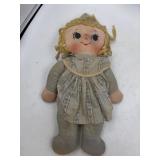 Vintage ragdoll made in Hong Kong some stains