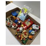 Nintendo toys, including figurines, and novelty