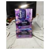 3 Boxes of Downy Infusions Dryer Sheets 60 zin
