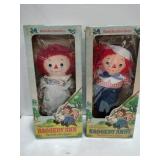 Knickerbocker raggedy Ann and Andy 1979