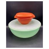Vintage Tupperware Fix-n- mix bowl and Servalier