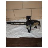 Craftsman 2.0/14" chainsaw. Not tested.