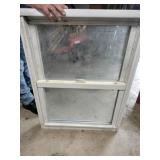Double pane  tilt window  with frame 28x 37.5