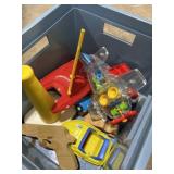 Toy vehicles, including boats planes and cars and