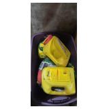 Garden weed preventers partial containers