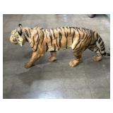 Over 3 ft long lifelike resin tiger statue