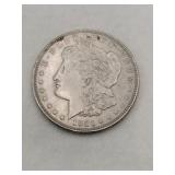 1921 Morgan silver dollar