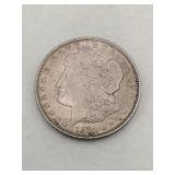 1921 Morgan silver dollar