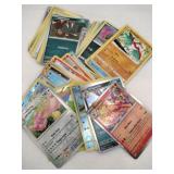 60 Pokemon cards mixed years