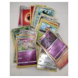 60 Pokemon cards mixed years