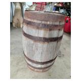 Wooden barrel  21 x12