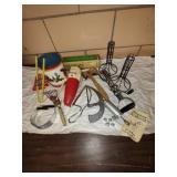 Lot of vintage kitchen items.