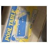 C.G. Wood vintage tabletop pool table model 1730