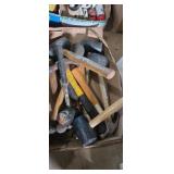 Assortment of hammers and mallots