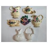 Burwood tee time pansy wall accent set