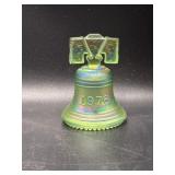 1976 green iridescent  Joe St. Clair glass