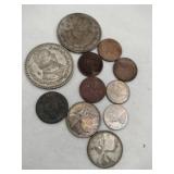 Canadian coins foreign coins