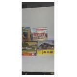 HO scale train model kits , passenger station kit