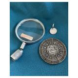 Susan B Anthony 1979 Dollar Key Chain, Pisces