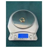 18k Gold Single Earring by SLC .6 grams