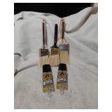 3 New Paint Brushes Plus 2 Gorilla Glue Epoxy