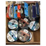 Spools of fishing line different types