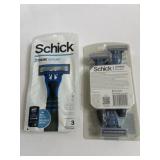 2-4 ct Schick disposable razors