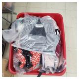 Large tote of clothing new with tags. Or new