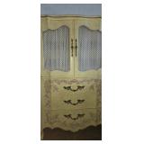 John widducomb floral pattern chest of drawers
