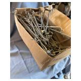 Heavy box full of misc pegboard hooks