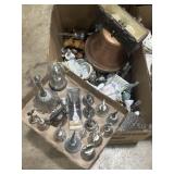 Various ceramic and metal souvenir bells