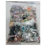 Bag of miscellaneous jewelry 2 lb
