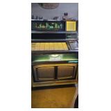 Rock-Ola Model 437 "Ultra" jukebox powers on