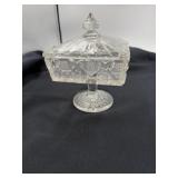 Candy dish 7 inches tall 5 inches wide
