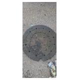 Iron lafayette indiana manhole cover